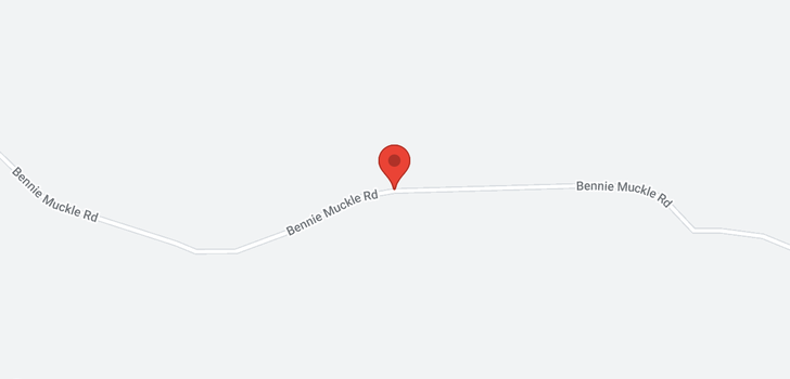 map of Bennie Muckle Road